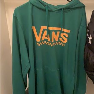 Vans hoodie size large